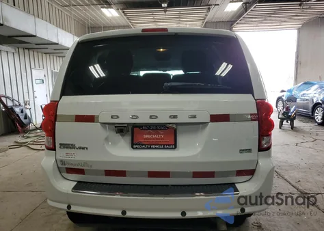 2014 Dodge Grand Caravan Se z USA, uszkodzony, nr VIN 2C4RDGBG5ER312097